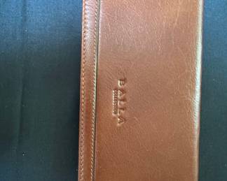 BALLY "Collection" Leather Bi-Fold Wallet