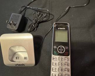 VTech CS6629-3 DECT 6.0 Cordless Phone Handset with Charging Base and Power Adapter