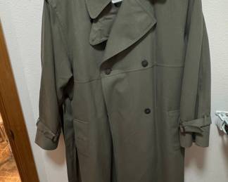 London Town Double-Breasted Trench Coat