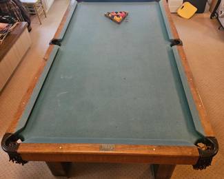 Charlotte Billard Supply Pool Table. (Available for Presale $300 Text 704-724-3288 )