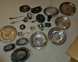 Various Silver Dishes