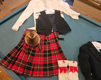 Traditional Scottish outfit
