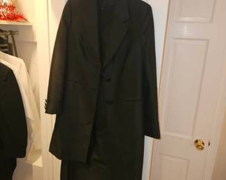 Vintage black dress and jacket