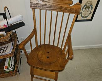 Antique Invalid Chair