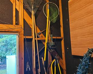 Various yard tools