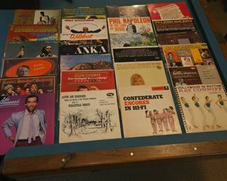 Tons of vintage vinyl