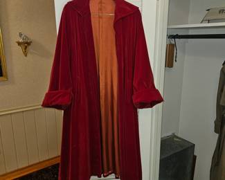 Retro Velvet Sherbrook Coat