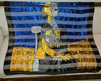 Silk Picasso scarf