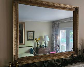Vintage Gold Gilt Mirror