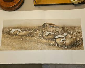 KING COTTON by Hubert Shuptrine Artist Proof