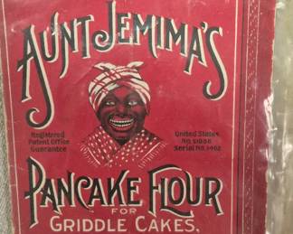 Much Aunt Jemima advertising items!! Very rare "Aunt Jemima Pancake Flour" sewing kit