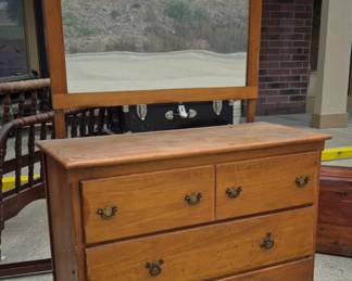 "Project" dresser w/ mirror