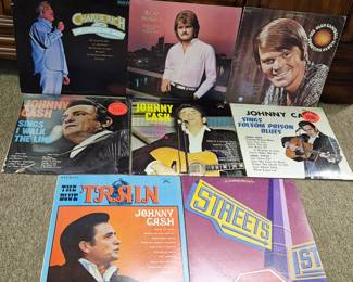 New Pics!! Albums, DVD's and C. D. 's. Johnny Cash lps.