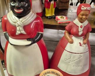 Aunt Jemima cookie jars