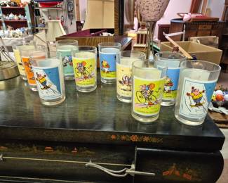 Pepsi collectible glasses.