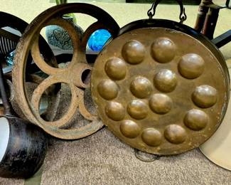 Cast iron wheels