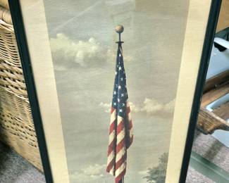 Vintage framed prints