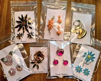 Large amount of costume jewelry!! Sarah Coventry, A.R.T. andCapri
