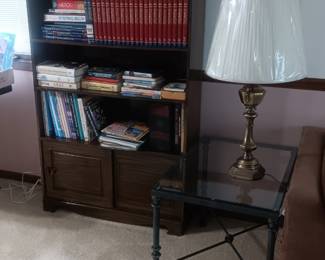 books, several sets of bookends