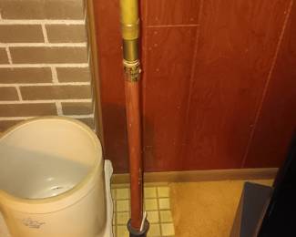 Flagpole and holder