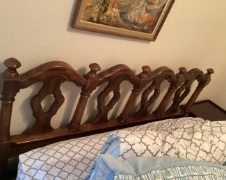 Mid century headboard 