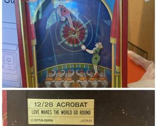 Vintage Otagiri Acrobat music box with movement