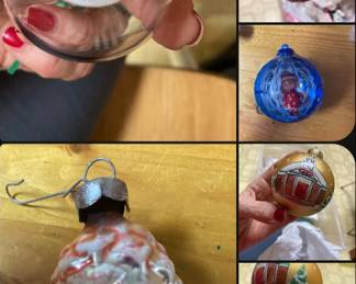Vintage Christmas ornaments