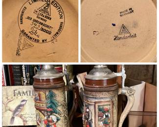 Authentic German Beer Steins