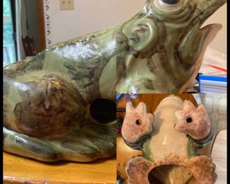 Large garden frog (possibly Brush McCoy)
