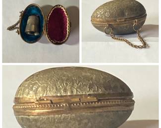 Antique Thimble holder