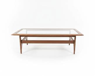 MidCentury Modern Lane Silhouette Coffee Table