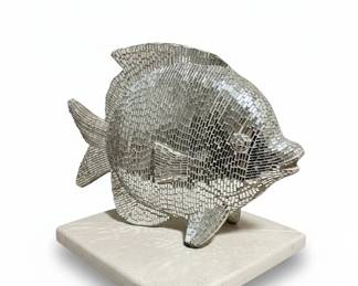 Disco Fish Sculpture second image