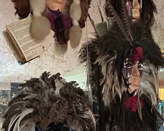 The Creator Native American Medicine Mask by R.W. Adamson fourth image