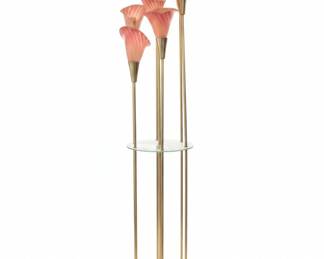 Arm Calla Lily Floor Lamp