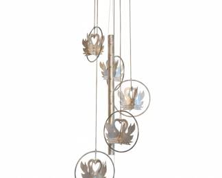Swan Motif Wind Chime