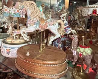 San Francisco Music Box Company Carousel Music Boxes third image