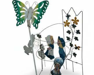 Alice in Wonderland Garden Decor Set