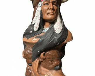 Neil J. Rose Native American Chief Bust