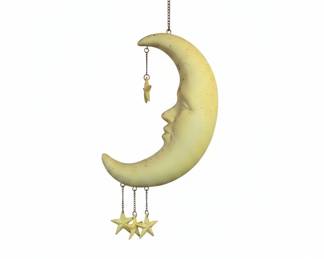 Celestial Moon and Stars Hanging Mobile