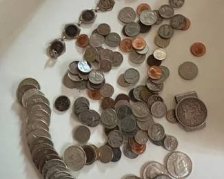 Mixed US Coin Collection with Morgan Silver Dollar