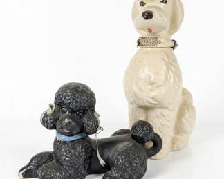 Poodle Figurines Atlantic Mold