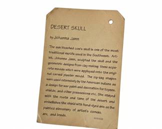 Serendipity Studios Desert Skull Wall Art by Johanna Jann third image