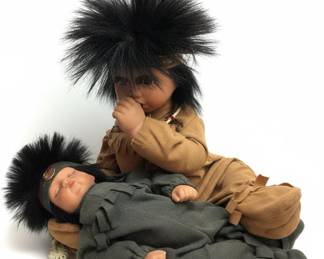 Gene Schooley Native American Dolls