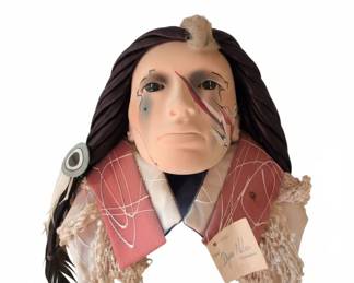 Dyan Nelson Native American Style Ceramic Mask