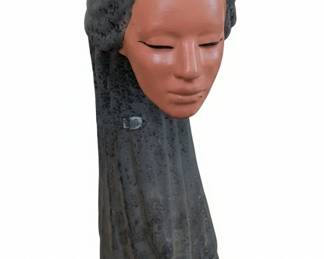 Sittre Ceramic Woman of the Wind Bust