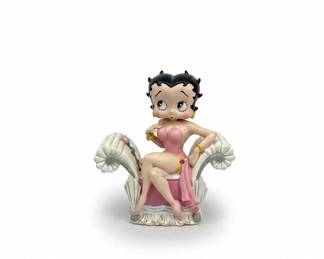 Betty Boop Figurine on Throne and other Figurines