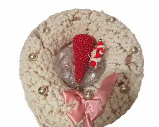 Angel Doll and Christmas Wreath