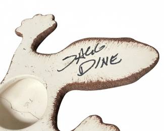 Jack Dine Ceramic Gecko Sculpture second image