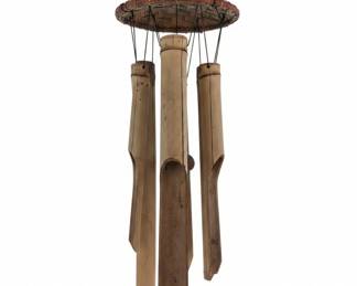 Bamboo and Coconut Shell Wind Chimes