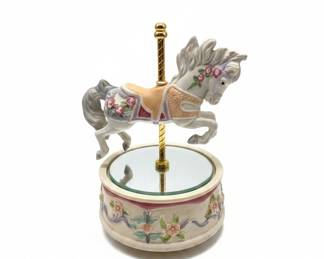 San Francisco Music Box Company Carousel Horse Music Box